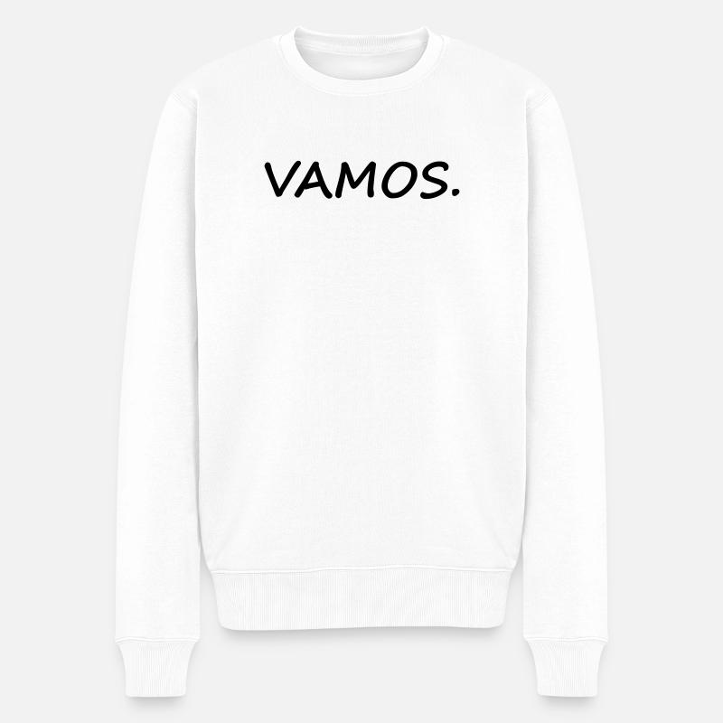 Vamos - Pull Premium bio Homme - blanc