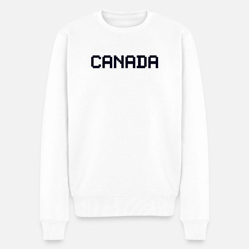 CANADA - Pull Premium bio Homme - blanc