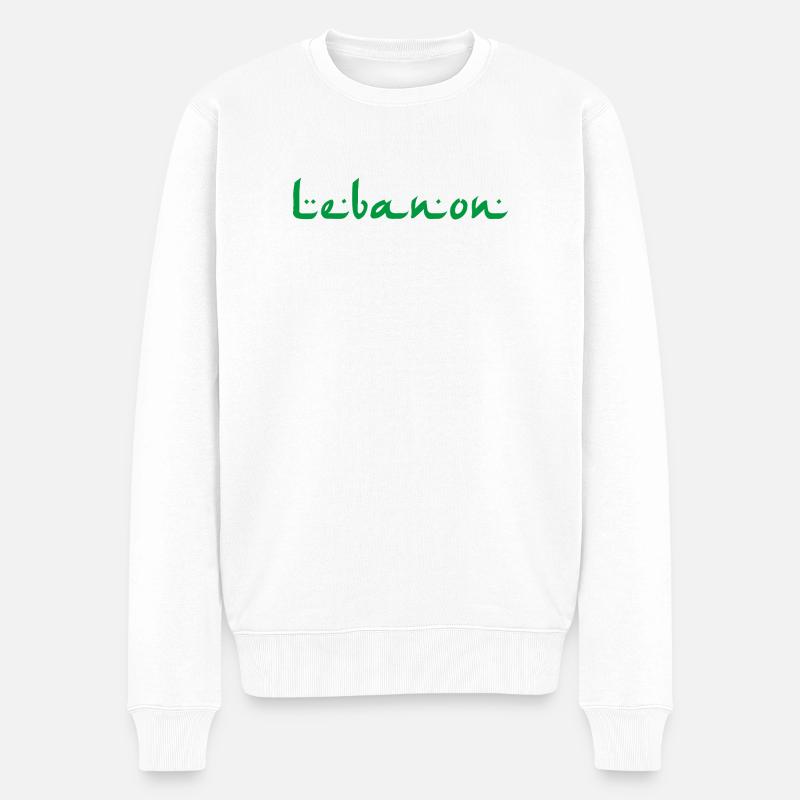 Liban - Pull Premium bio Homme - blanc