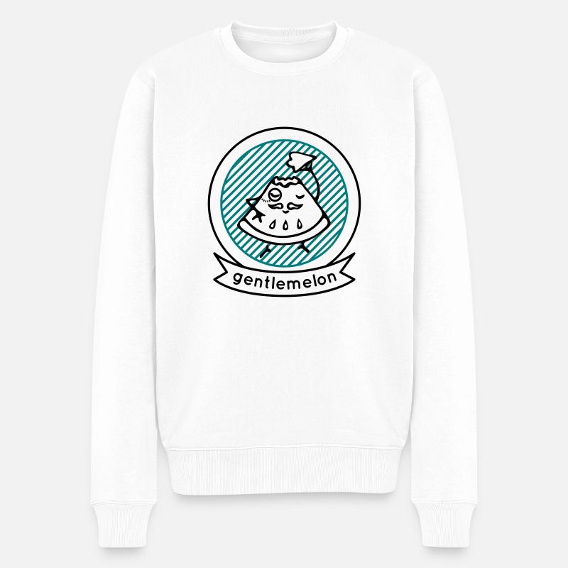 Pastèque - Pull Premium bio Homme - blanc