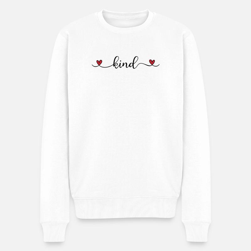Enfant - Pull Premium bio Homme - blanc