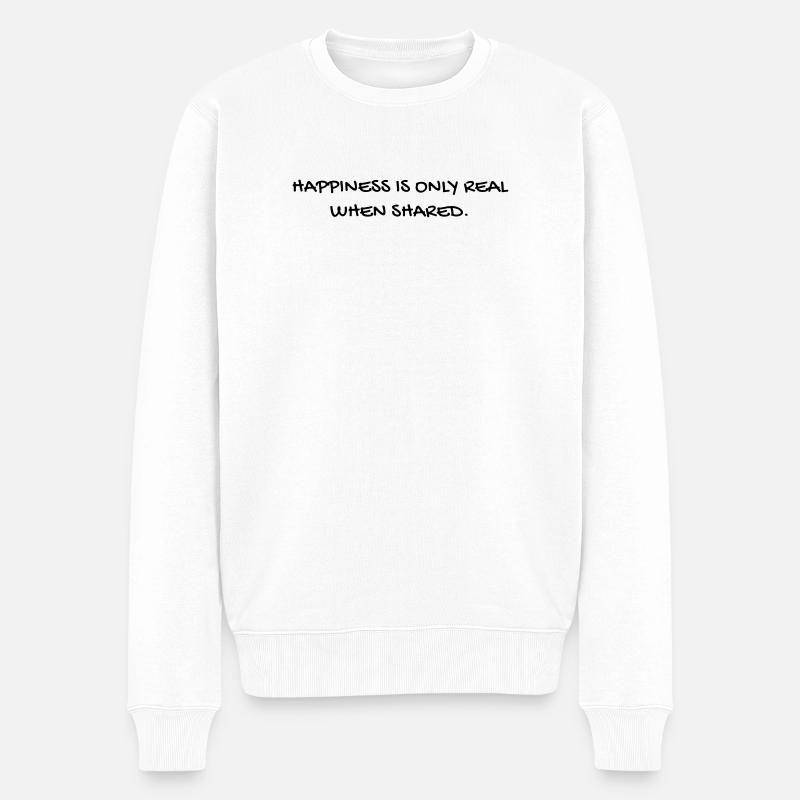 Cinéma / Citation / Série télé / Geek - Pull Premium bio Homme - blanc