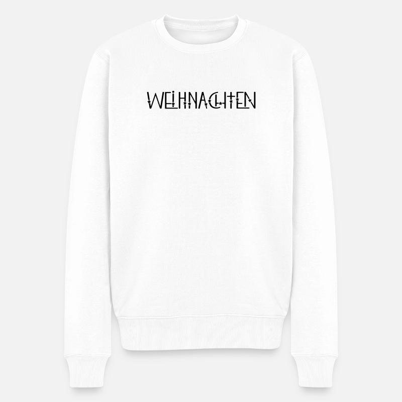 Noël - Pull Premium bio Homme - blanc