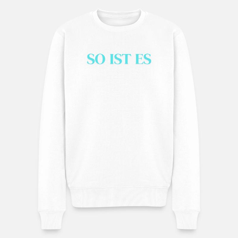 C’est juste - Pull Premium bio Homme - blanc