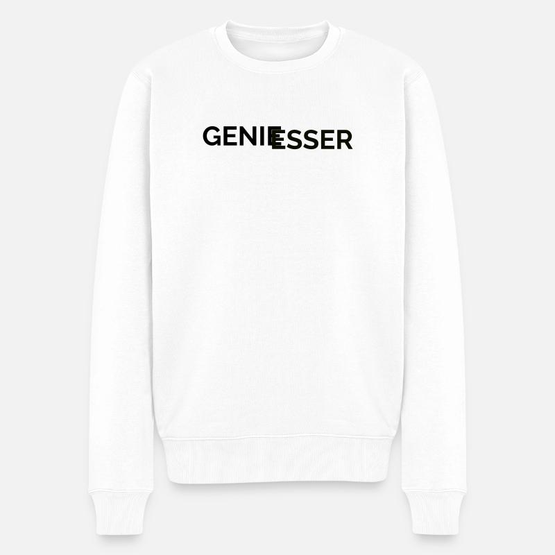 Gourmet - Pull Premium bio Homme - blanc