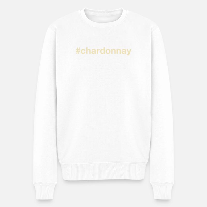 CHARDONNAY - Vin Blanc - Vin - Sommelier - Pull Premium bio Homme - blanc