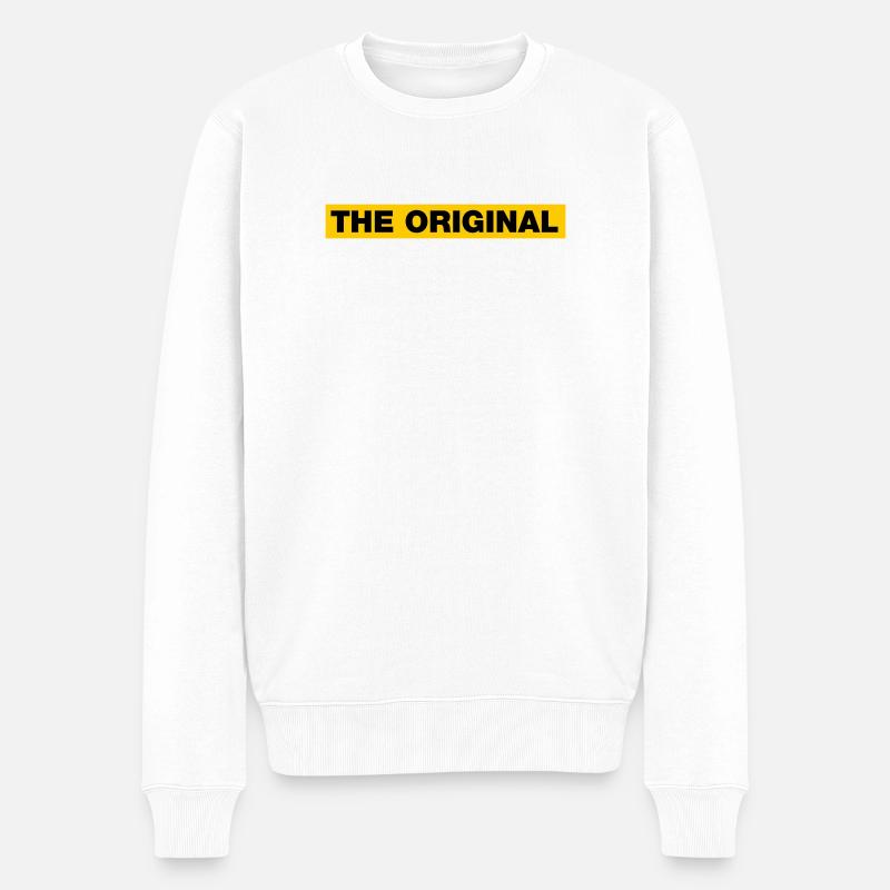 L’original - Pull Premium bio Homme - blanc
