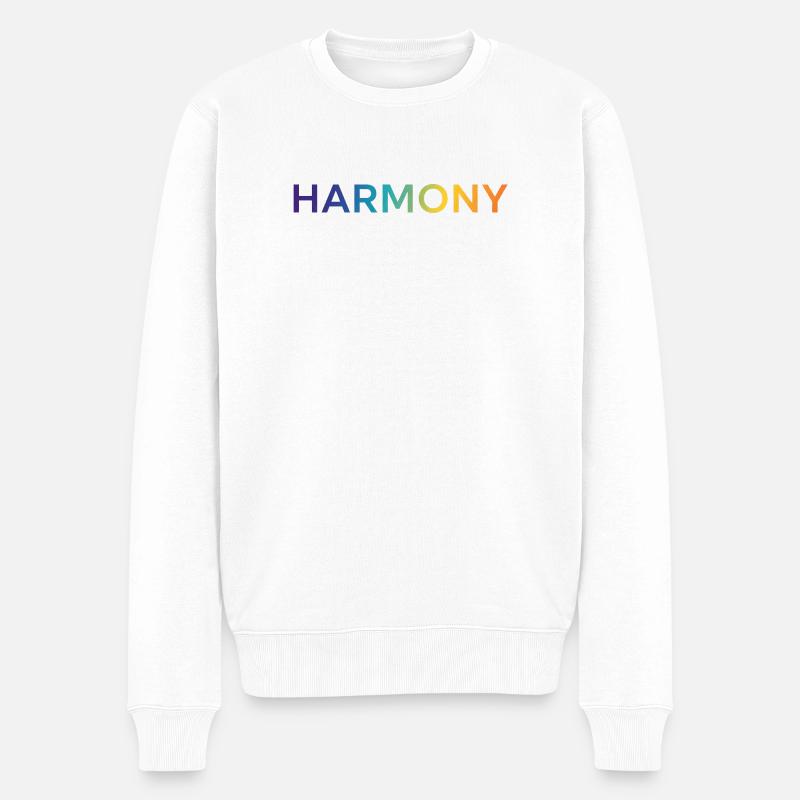 Harmonie - Pull Premium bio Homme - blanc