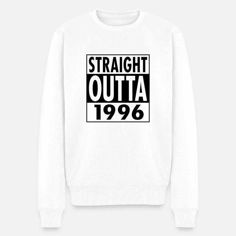 Straight Outta 1996 - Pull Premium bio Homme - blanc