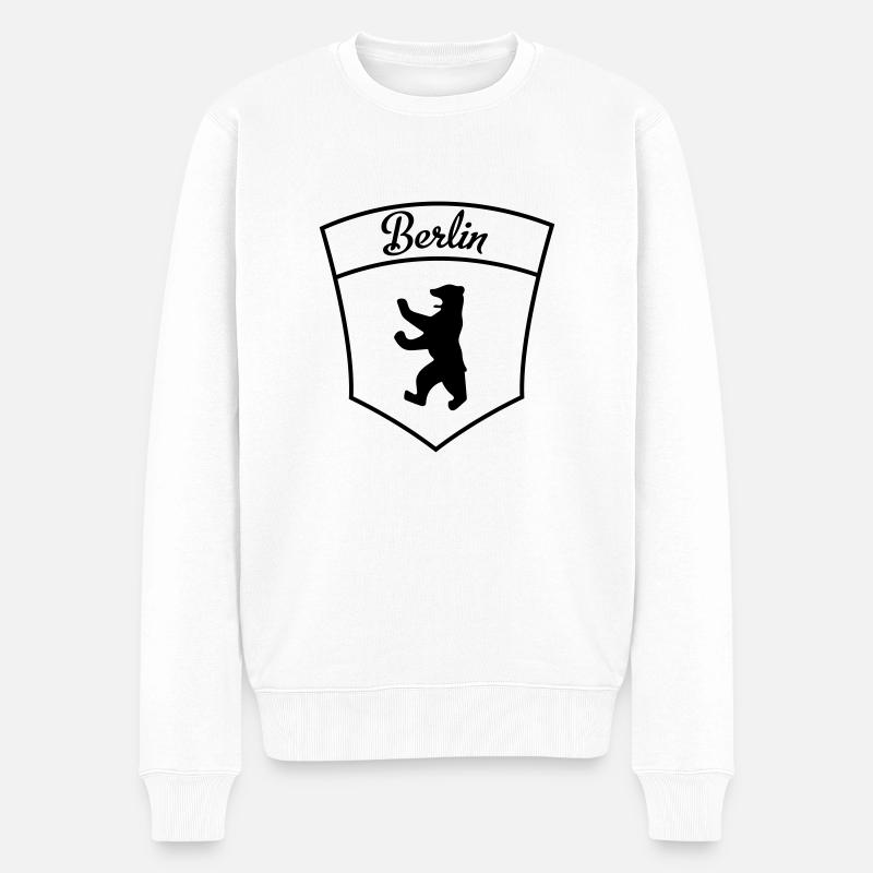 Berlin - Pull Premium bio Homme - blanc