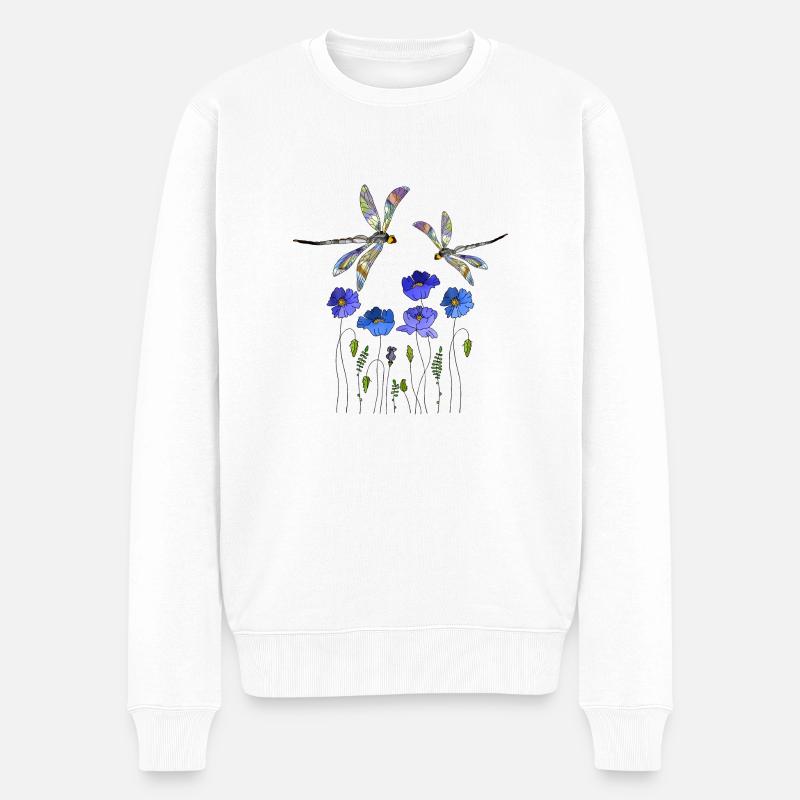 Important - Pull Premium bio Homme - blanc