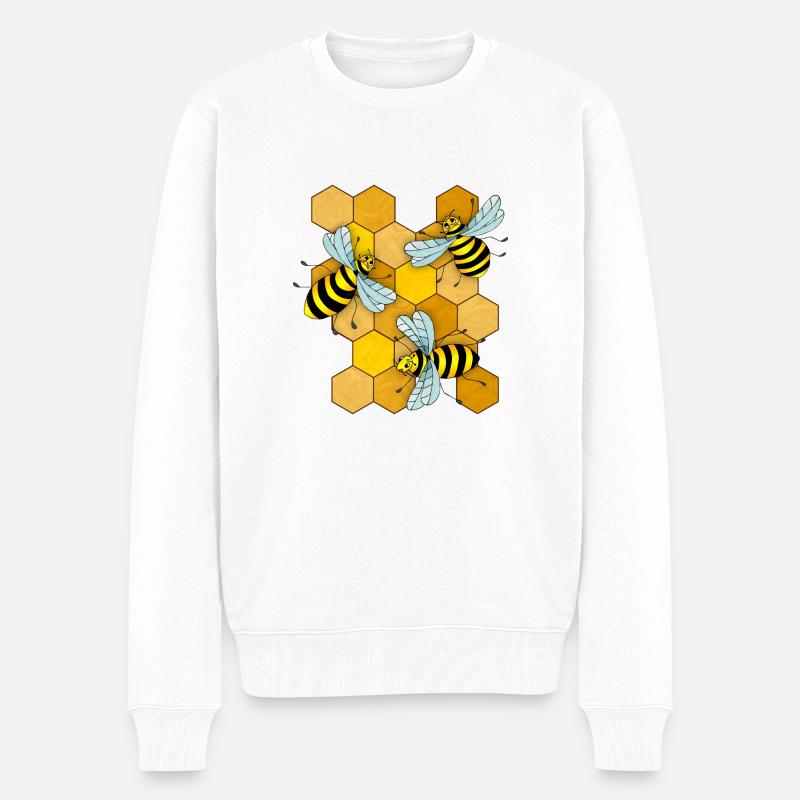 Insectes - Pull Premium bio Homme - blanc