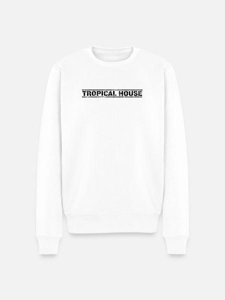 Maison tropicale - Pull Premium bio Homme - blanc