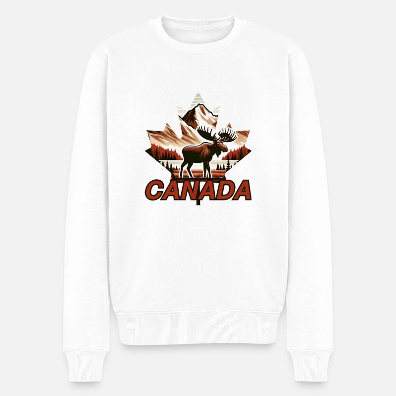 Canada 11 (en anglais seulement) - Pull Premium bio Homme - blanc
