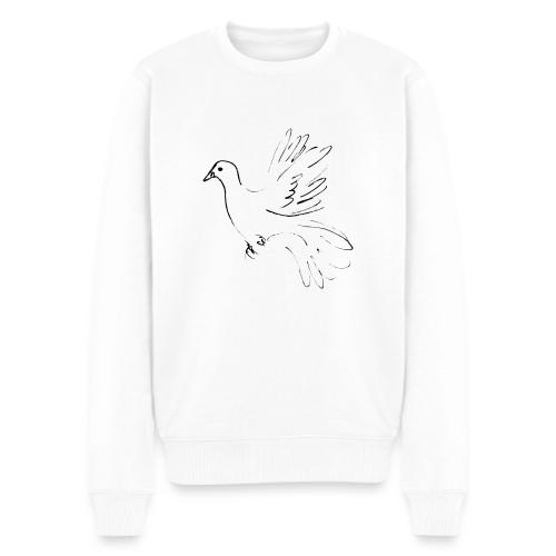 taube friedlichzusammen - Männer Premium Bio Pullover