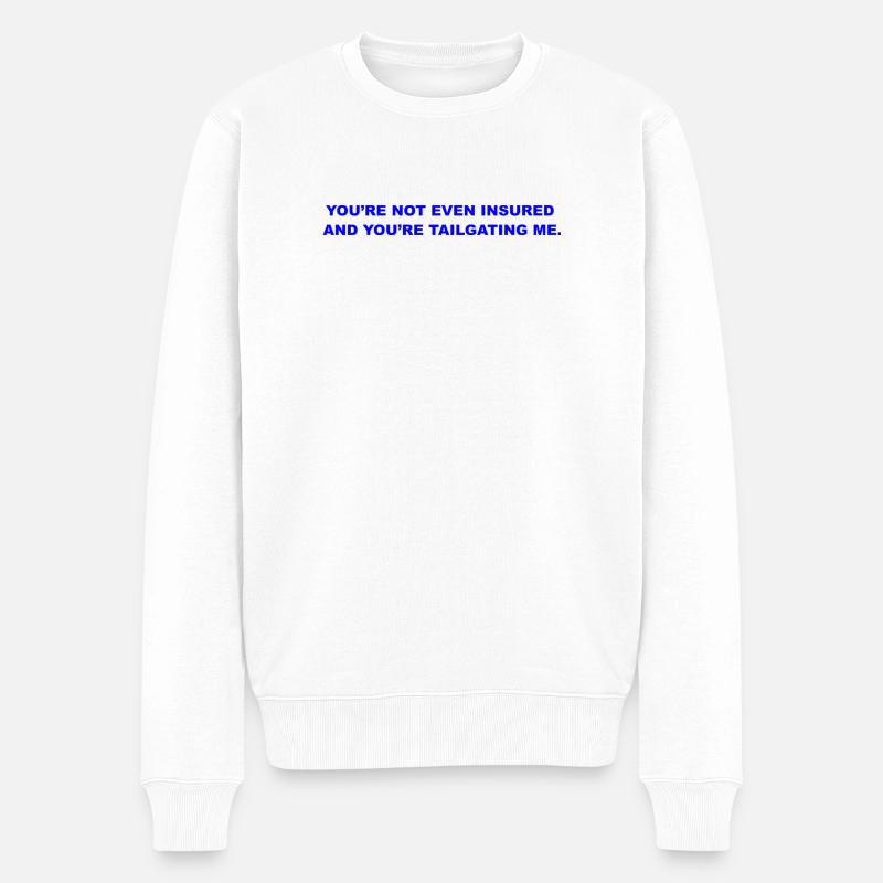 Colle Pas  - Pull Premium bio Homme - blanc