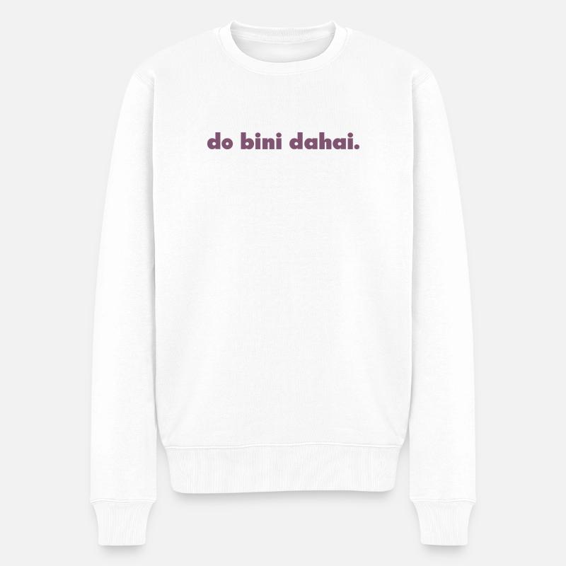 do bini dahai. - Pull Premium bio Homme - blanc