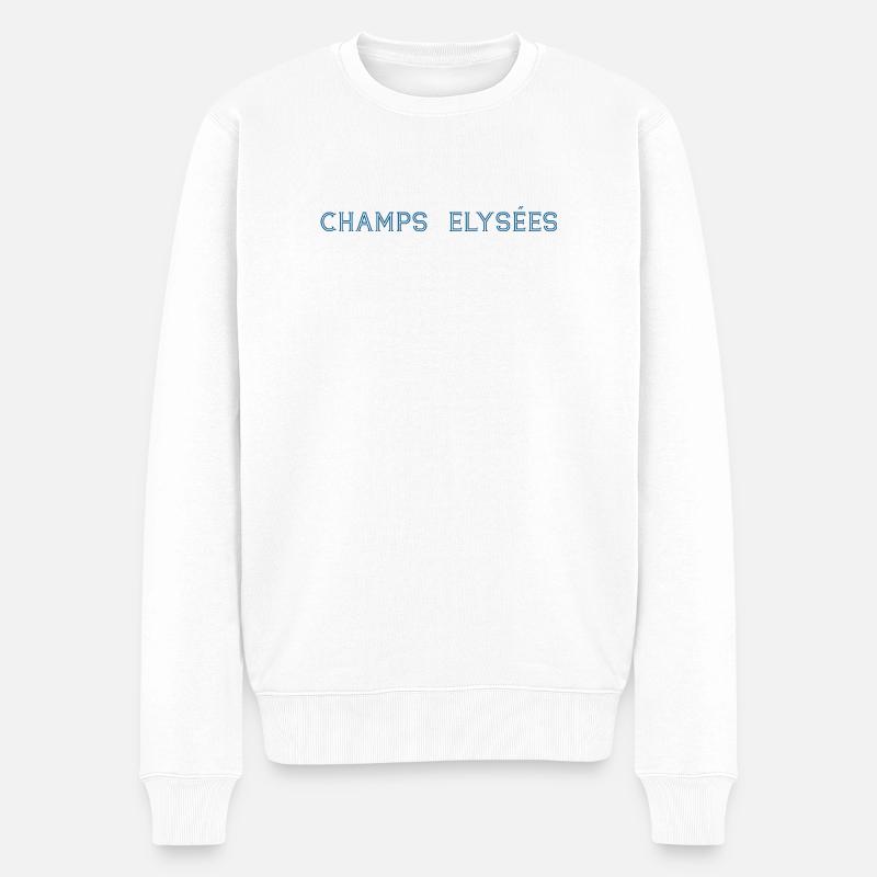 ChampsElysees - Pull Premium bio Homme - blanc