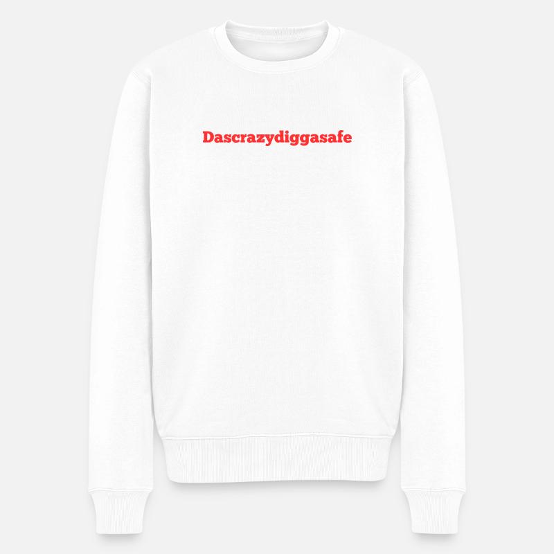 Le Fou - Pull Premium bio Homme - blanc