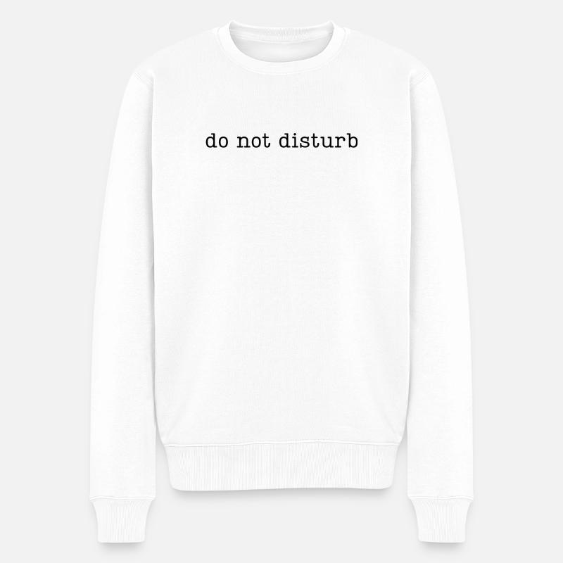 Ne pas déranger - Pull Premium bio Homme - blanc