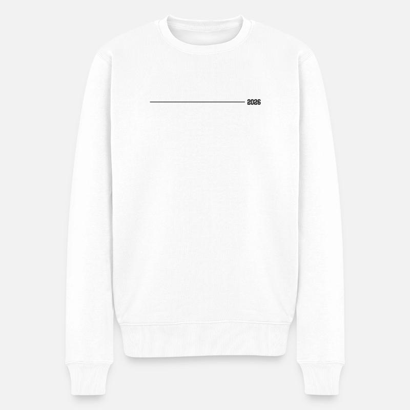 Accident vasculaire cérébral en 2026 - Pull Premium bio Homme - blanc