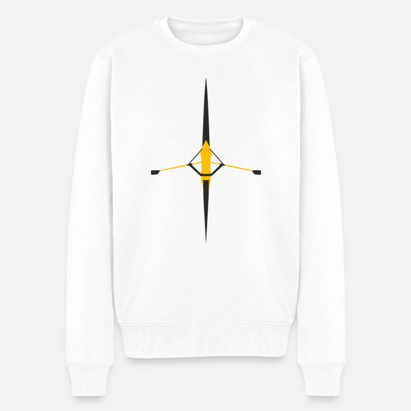 Ramer - Pull Premium bio Homme - blanc