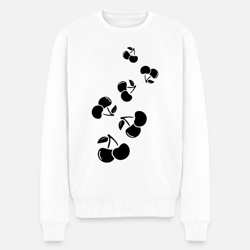 Cerise - Pull Premium bio Homme - blanc