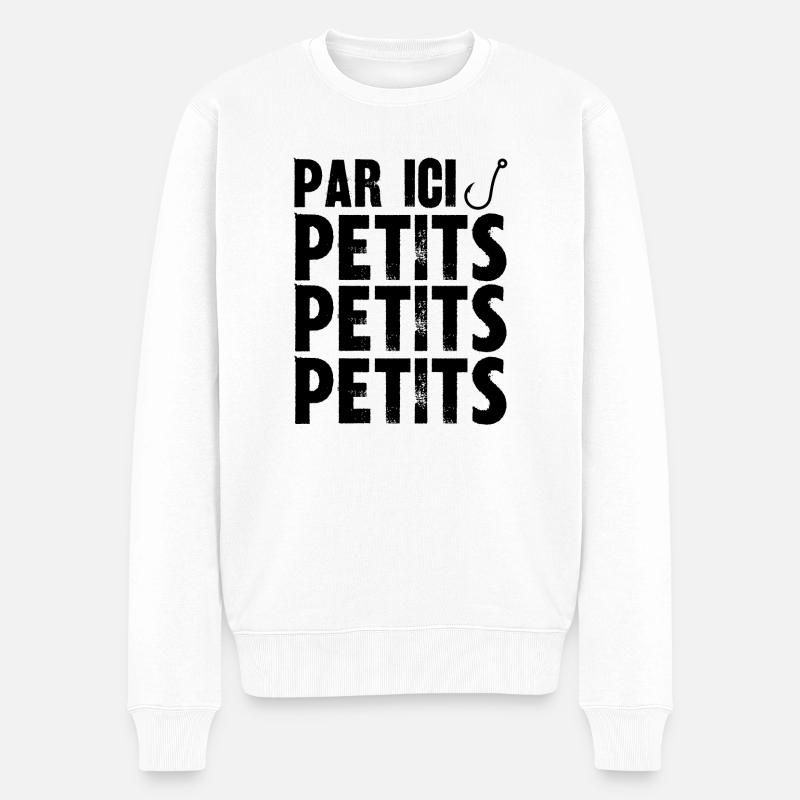 petits petits petits - Pull Premium bio Homme - blanc