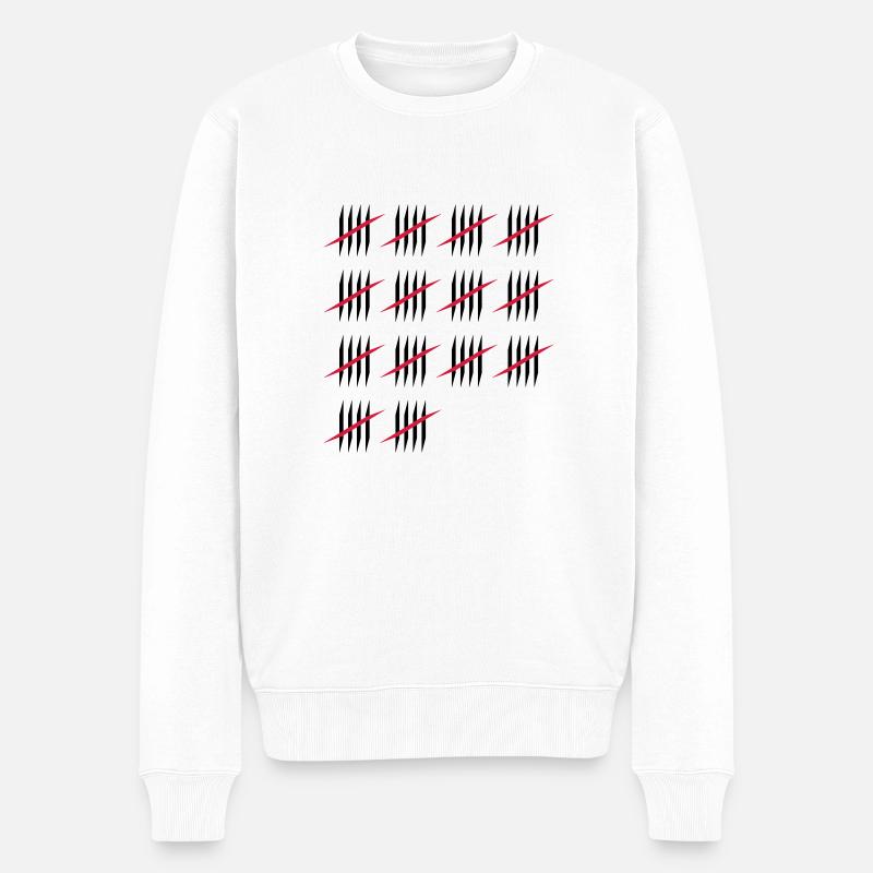 70 - Pull Premium bio Homme - blanc