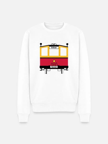 S-Bahn - Männer Premium Bio Pullover - Weiß
