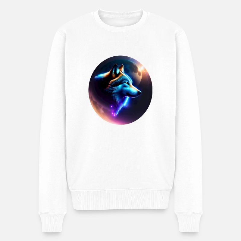 Loup - Pull Premium bio Homme - blanc