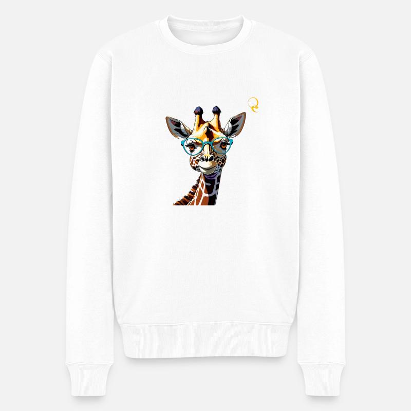 HAUTE VISION - Pull Premium bio Homme - blanc