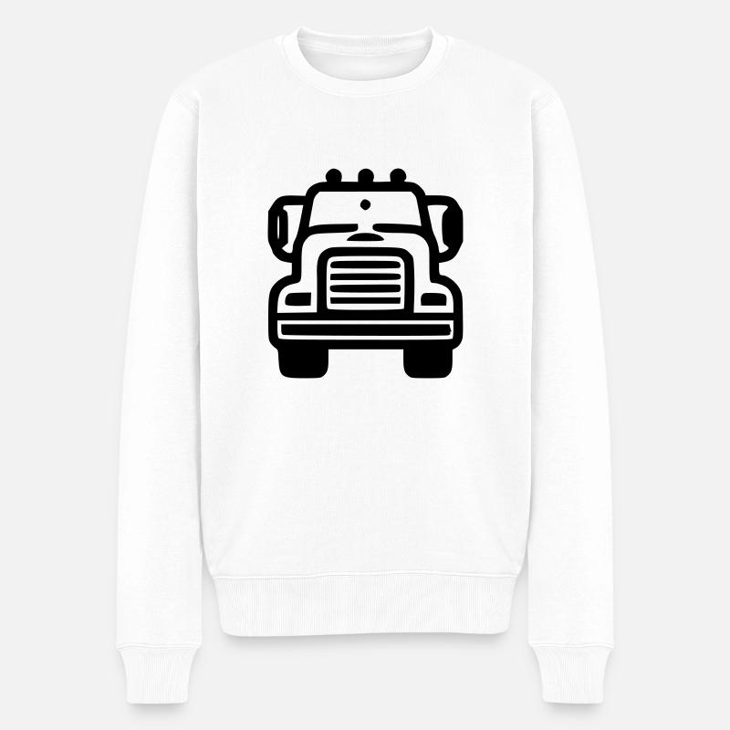 Camion - Pull Premium bio Homme - blanc