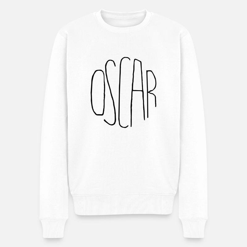 Oscar - Pull Premium bio Homme - blanc