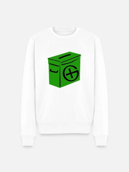 Geocaching: Ammo Can - Men's Premium Organic Jumper - white