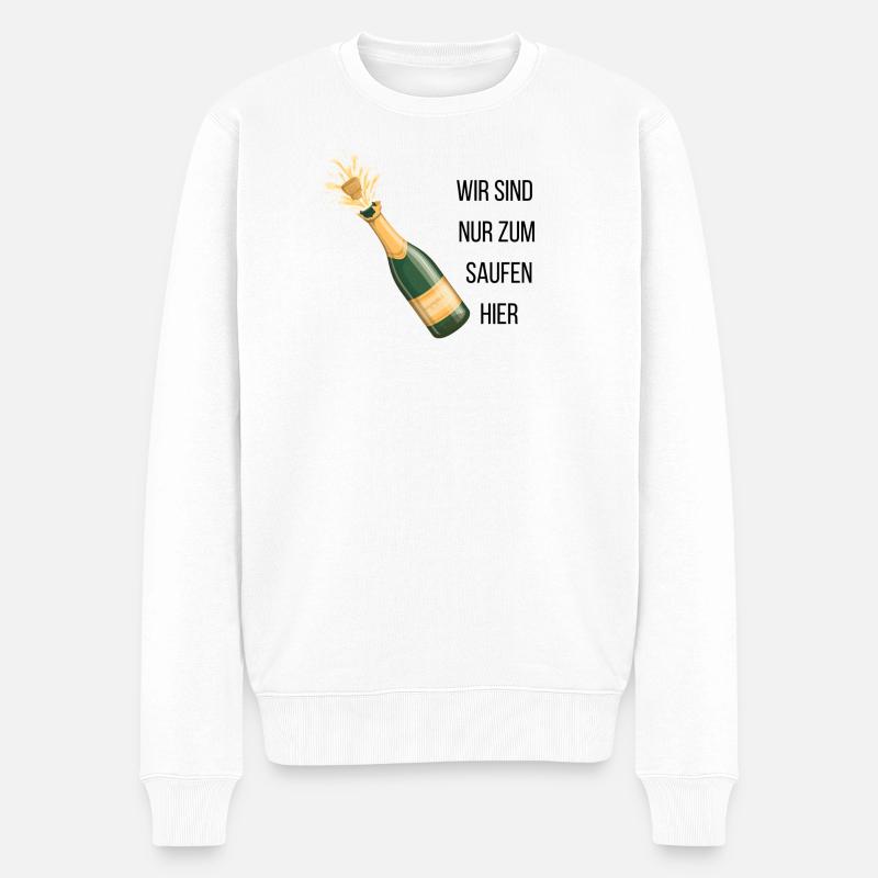 Enterrement de vie de garçon - Pull Premium bio Homme - blanc