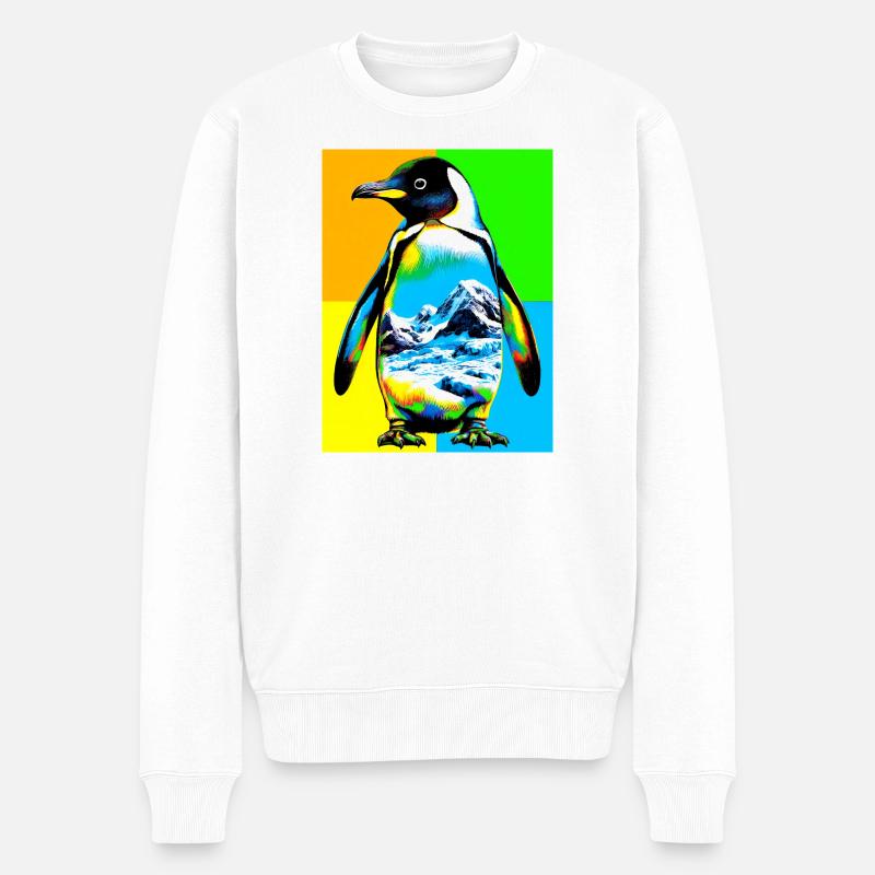 pingouin - Pull Premium bio Homme - blanc