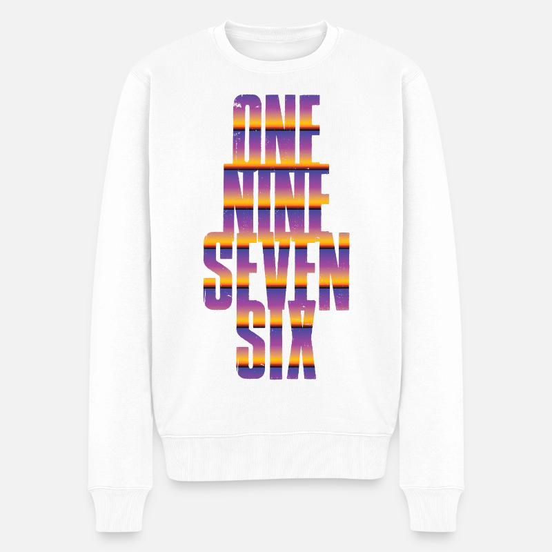 Millésime 1976 - Pull Premium bio Homme - blanc