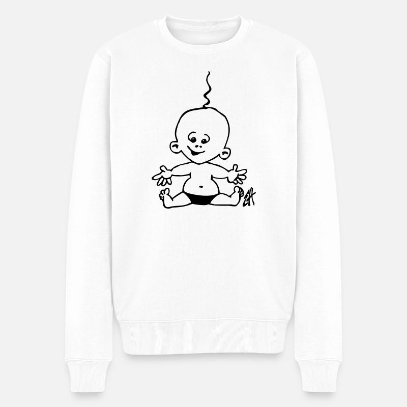 bébé - Pull Premium bio Homme - blanc