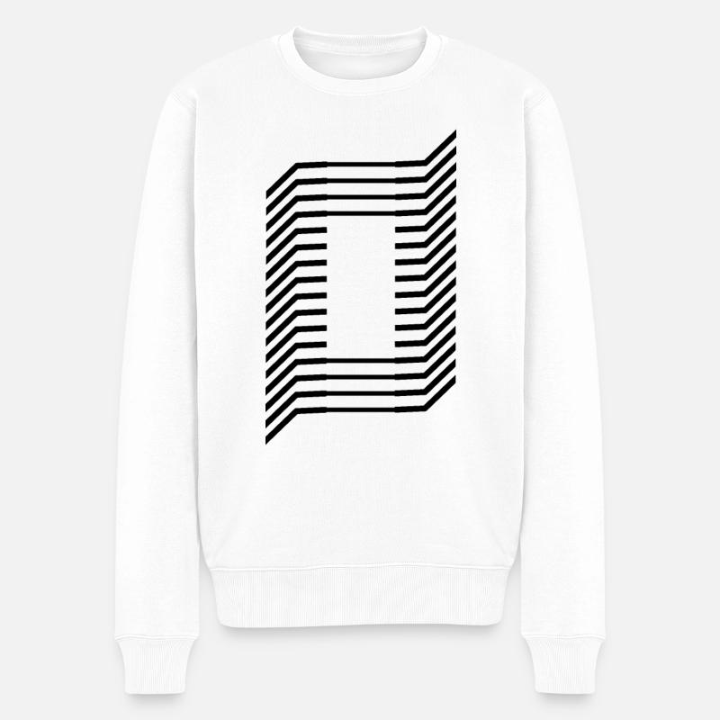 Numéro unique 0 - Pull Premium bio Homme - blanc