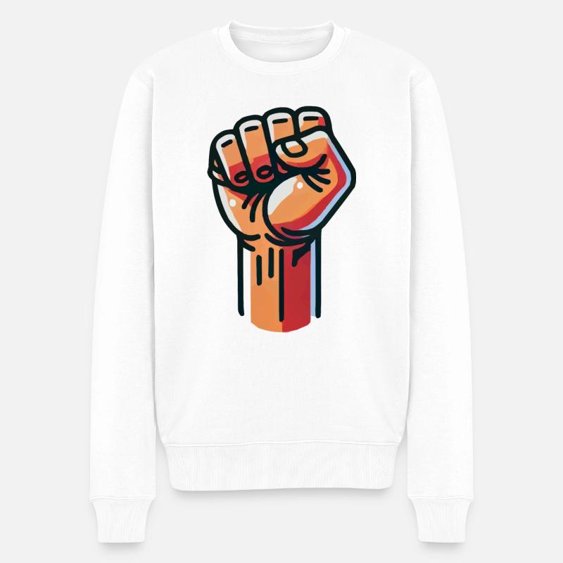 Faust Bande dessinée - Pull Premium bio Homme - blanc