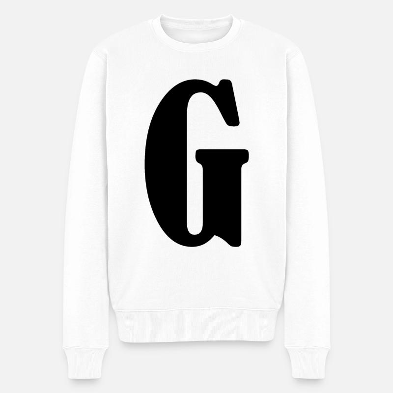 G - Pull Premium bio Homme - blanc