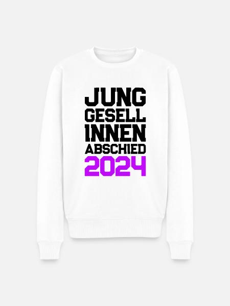 Hen Party 2024 Hen - Men's Premium Organic Jumper - white