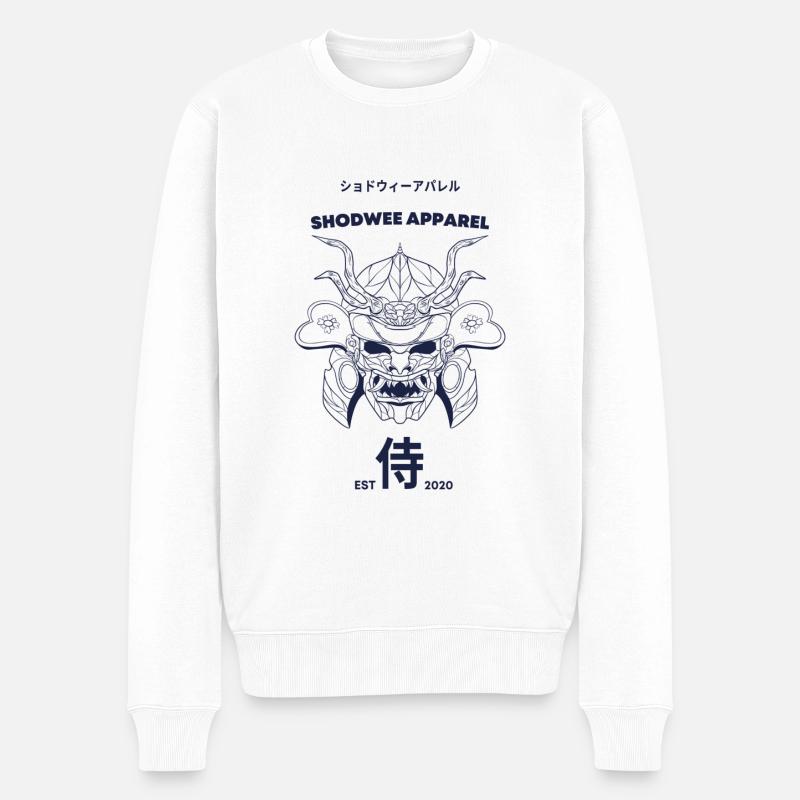 Shodwee 2020 - Männer Premium Bio Pullover - Weiß