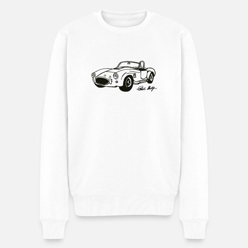 Cobra - ultimate Sportscar - Pull Premium bio Homme - blanc