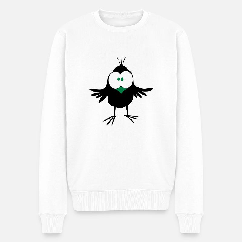 Moineau - Pull Premium bio Homme - blanc