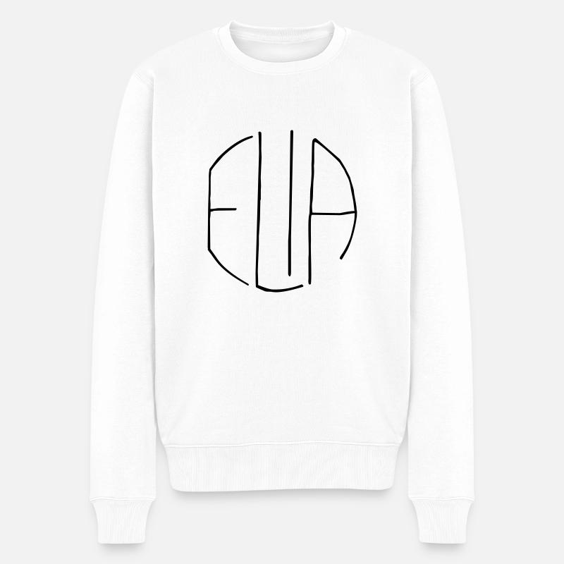 Elia Geschenk - Männer Premium Bio Pullover - Weiß