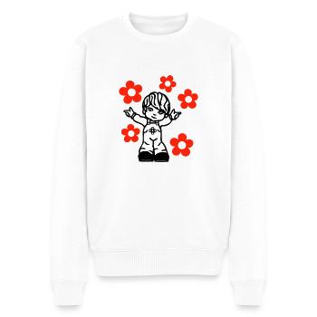 happykid02 - Pull Premium bio Homme - blanc - Devant - Thijin (182cm)