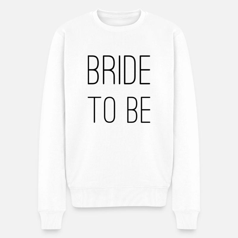 BRAUT - future mariée - Pull Premium bio Homme - blanc