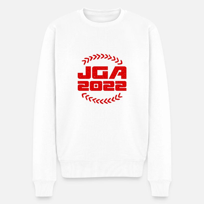 Jga 2022 Junggesellenabschied - Männer Premium Bio Pullover - Weiß